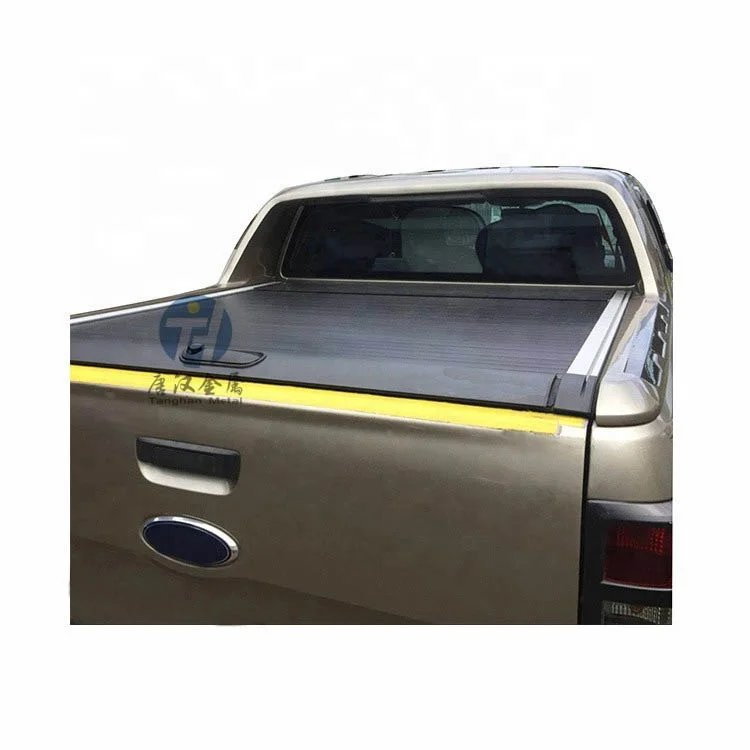 2010-2014 Year and Ford Car Fitment for F150 roll up tonneau cover double cab with side tool box