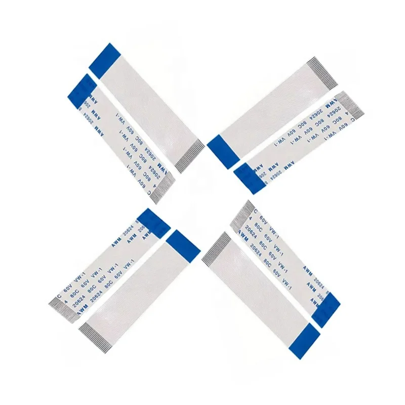 Vw-1 60C 105C awm 20624 20706 Pitch 0.5mm 1mm 1.25mm A B Type FFC Cable