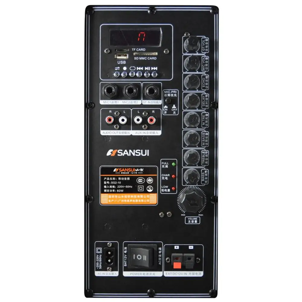 3 варианта кроссовер Amazon Лидер продаж 2 UHF микрофоны 12V 14000 мА/ч, свинцовый аккумулятор мероприятий на свежем воздухе продвижение Аккумуляторная Динамик