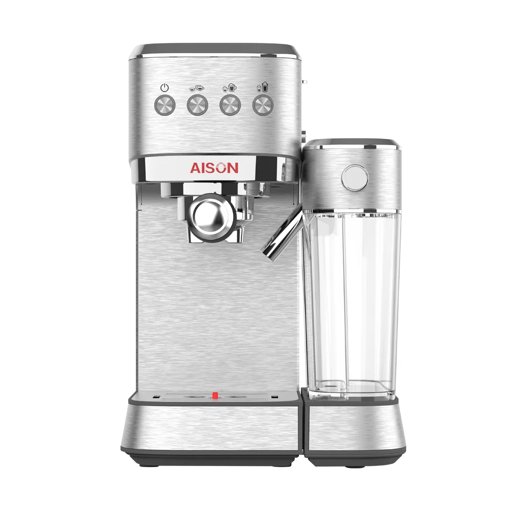 High Pressure 20 Bar Pump Digital Espresso Coffee Machine With Steam Function