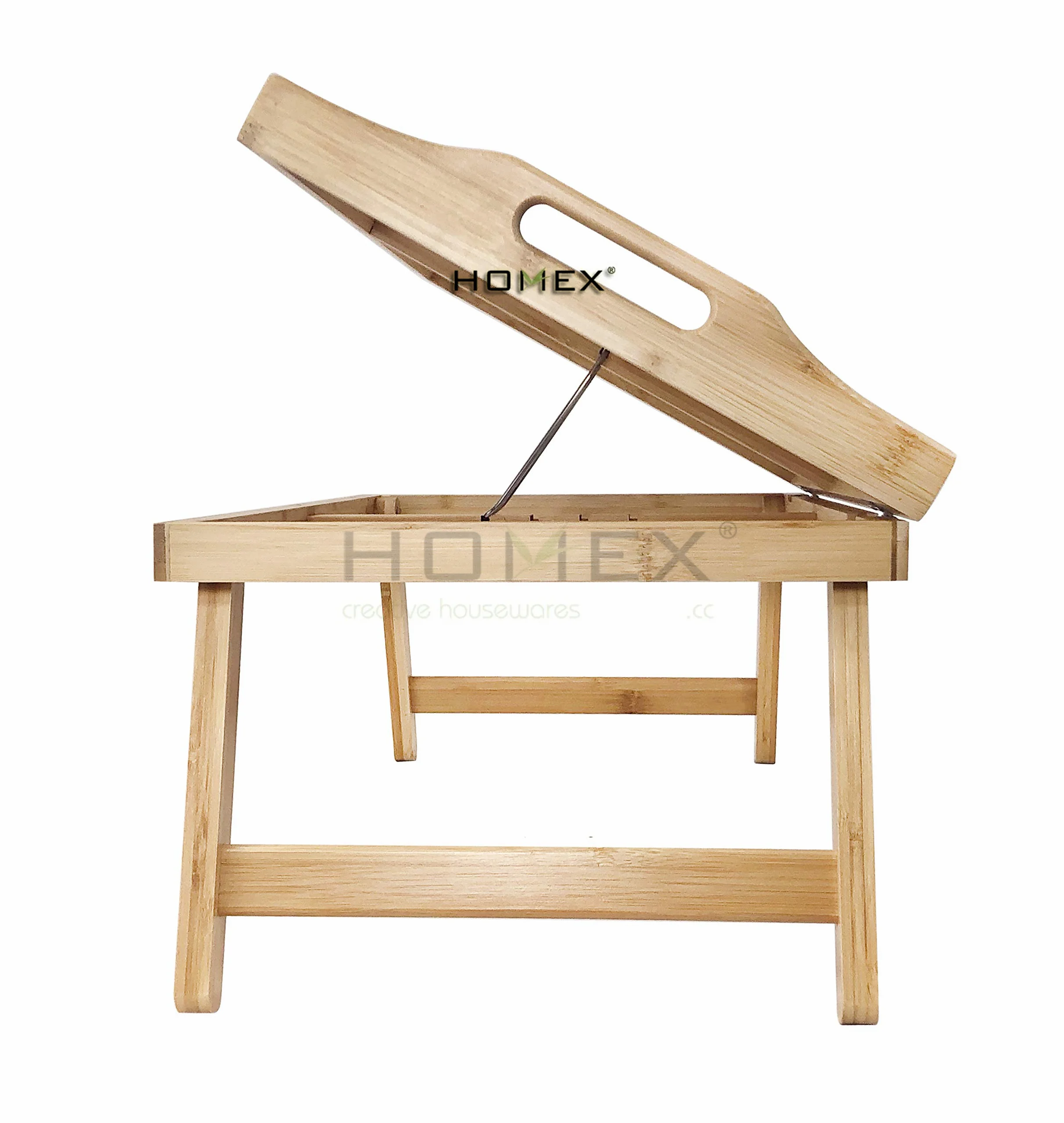 New Design Laptop Desk Foldable Bed Tray Breakfast Table  Height Adjustable Laptop Stand with Storage Net