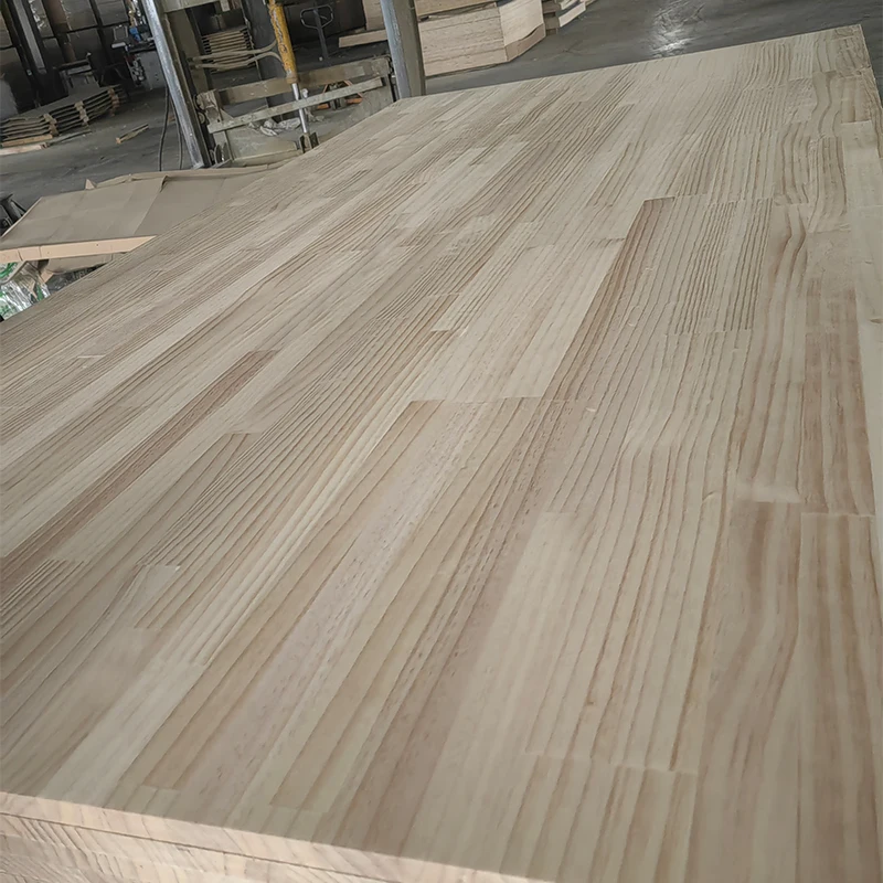 Cheap Price Treated Lumber Paulownia/Poplar/Pine Finger Jointed Board