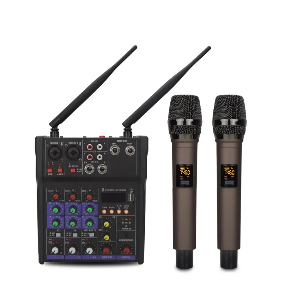 Профессиональный микшер аудио оборудование мобильный мини blueteeth динамик Pa звуковая система