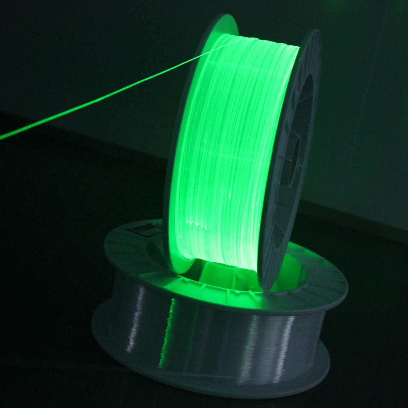 Energy saving bare 1.5mm PMMA plastic fiber for outdoor chandelier