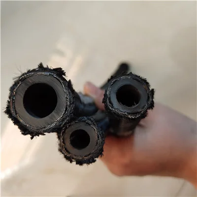 SAE 100R5 AT Wire Braid Textile Cover hydraulic hose China manufacturer hydraulic whole seller distributor flexible rubber hose