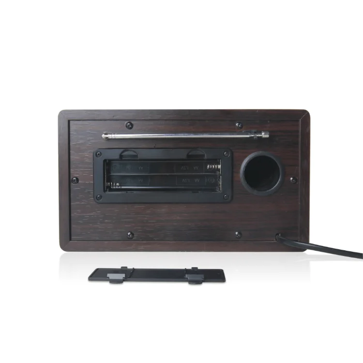 OEM ODM Customized Portable Built-in  Speaker Exquisite Home Pocket Battery Am Fm Radio