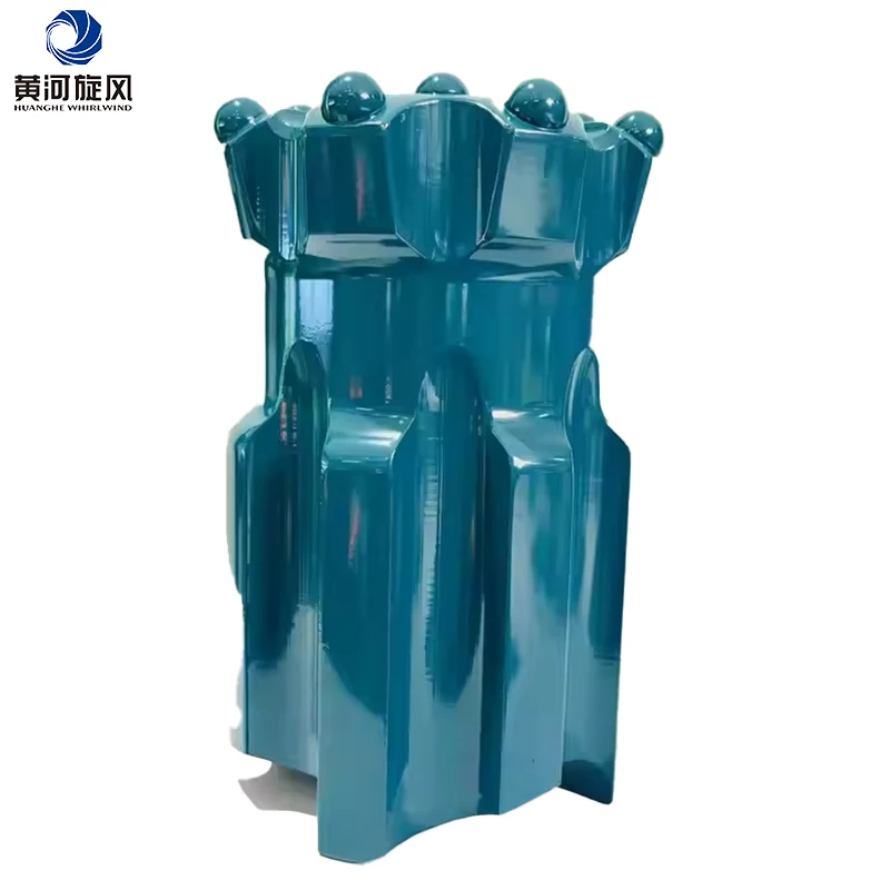 Hoe sale Top hammer drill bit T45 T51 89mm wear resistant mining thread button bit retractable carbide drill bit