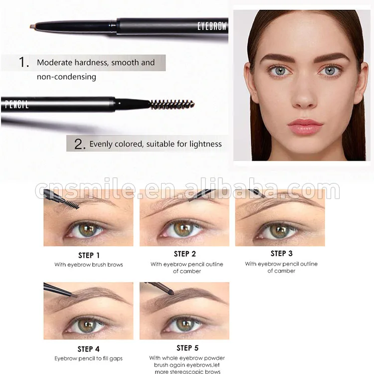 AR11 hot sale Eyebrow pencil waterproof private label eyebrow pencils thin eyebrow pencil