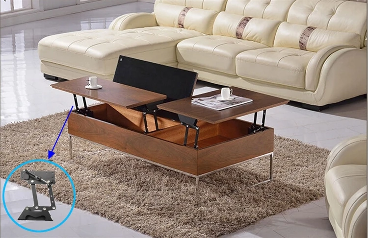 USA type lift top coffee table mechanism  up and down adjustable height coffee table