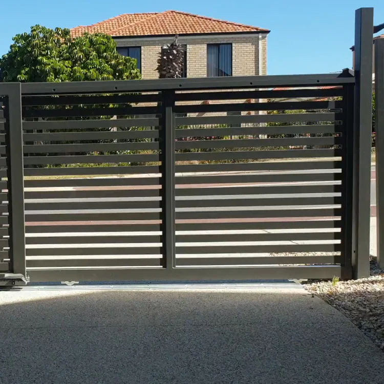 Modern Design Fence Post Caps Latest Main Suspended Gate Designs Driveway Gates Aluminum Sliding Gate