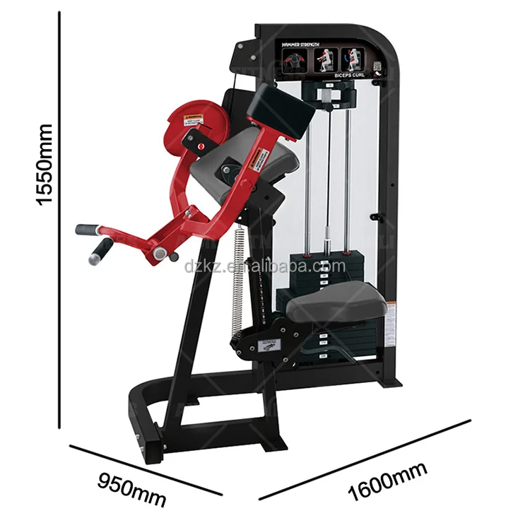 Hot sale Life Gym Fitness Equipment Biceps Curl Machine smart fitness equipment Biceps Curl for bodybuilding