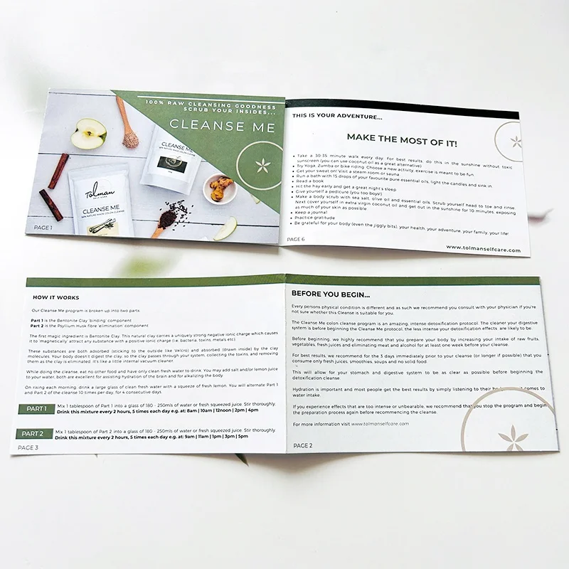 Promotional Customized Design Logo Coated Paper Printing Flyers Custom Size Greeting Cards Small Business Brochures with Low MOQ