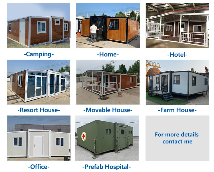 2 4 bedroom 4 bathroom foldable homes expandable container prefabricated smart movable house assembled in malaysia