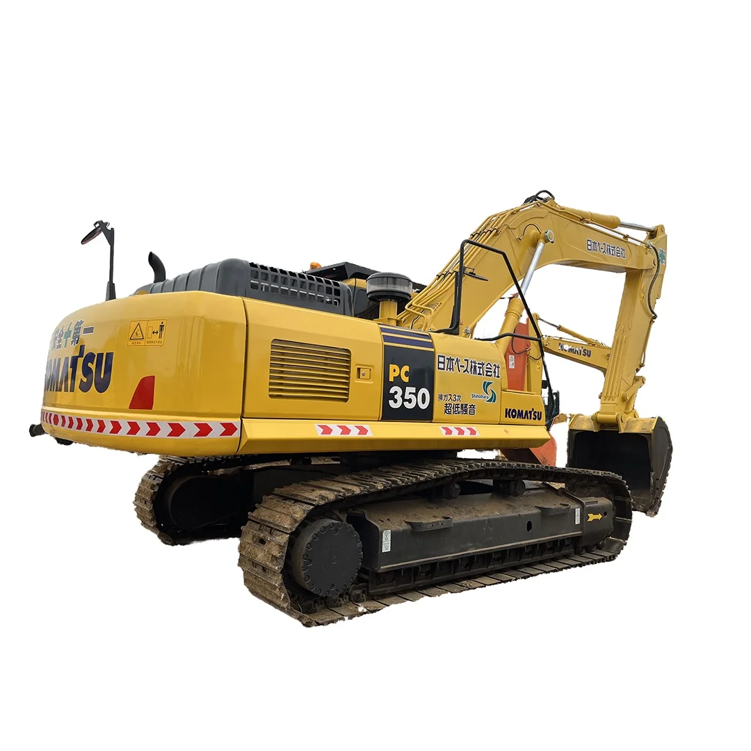 Используемый строительный экскаватор Komatsu PC350 большой хорошего качества 35 тонн