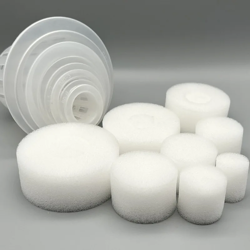 Structure of hydroponic seedling system growth of lettuce in greenhouse foam sponge Cup Hydroponic