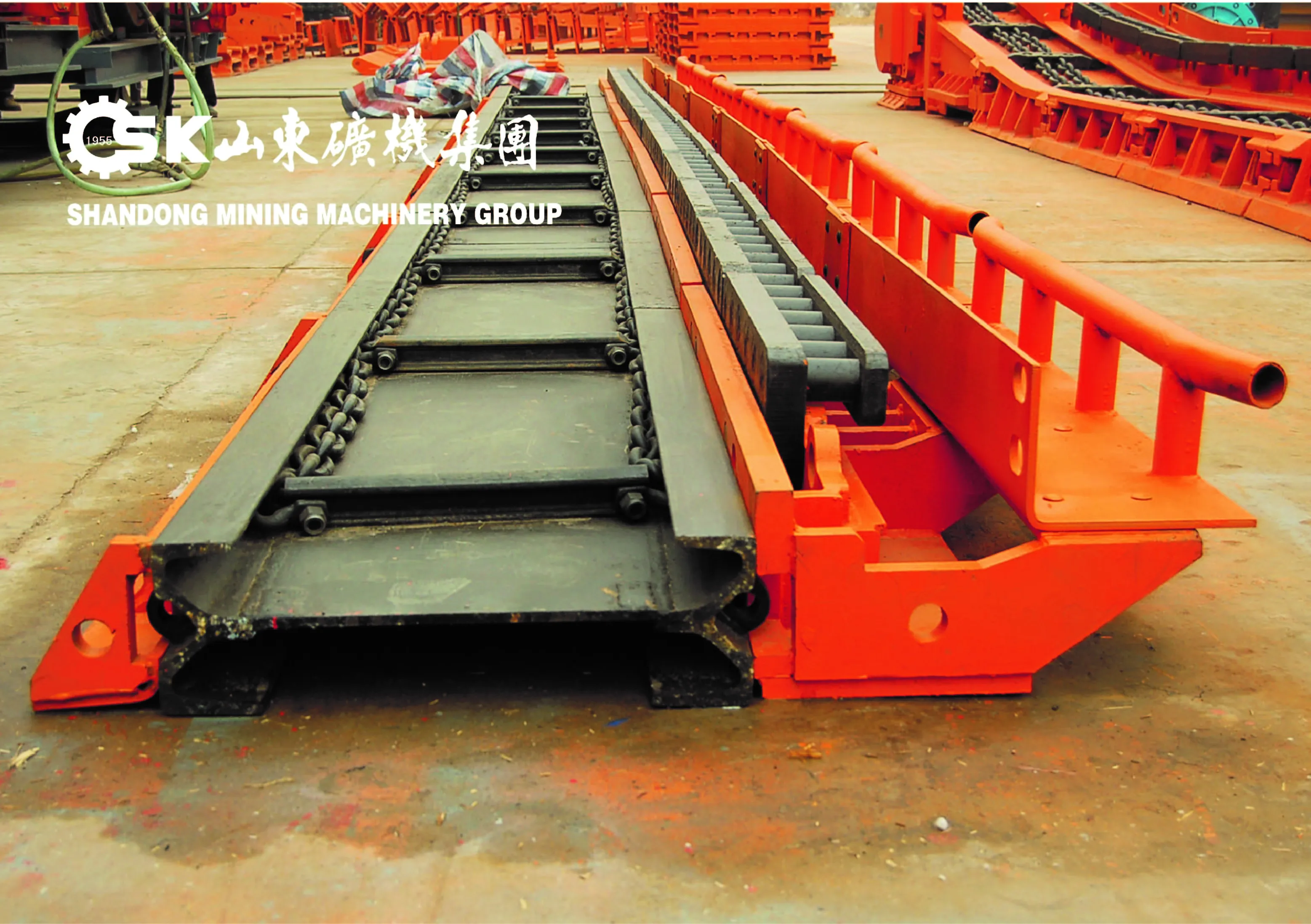 SK Group thin seam scraper conveyor machine for coal mining