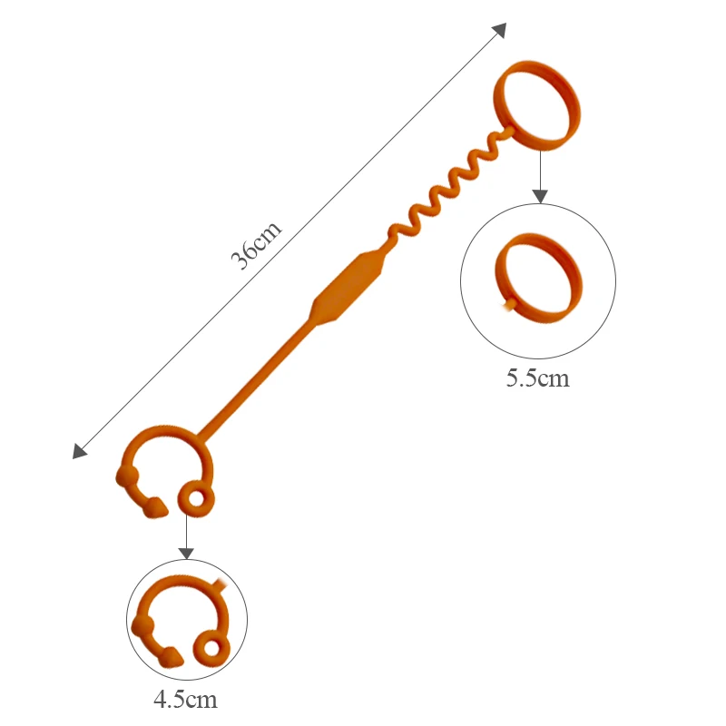 Многофункциональная цепочка для детской соски, мягкая регулируемая эластичная силиконовая цепочка для прорезывателя соски-пустышки для детей