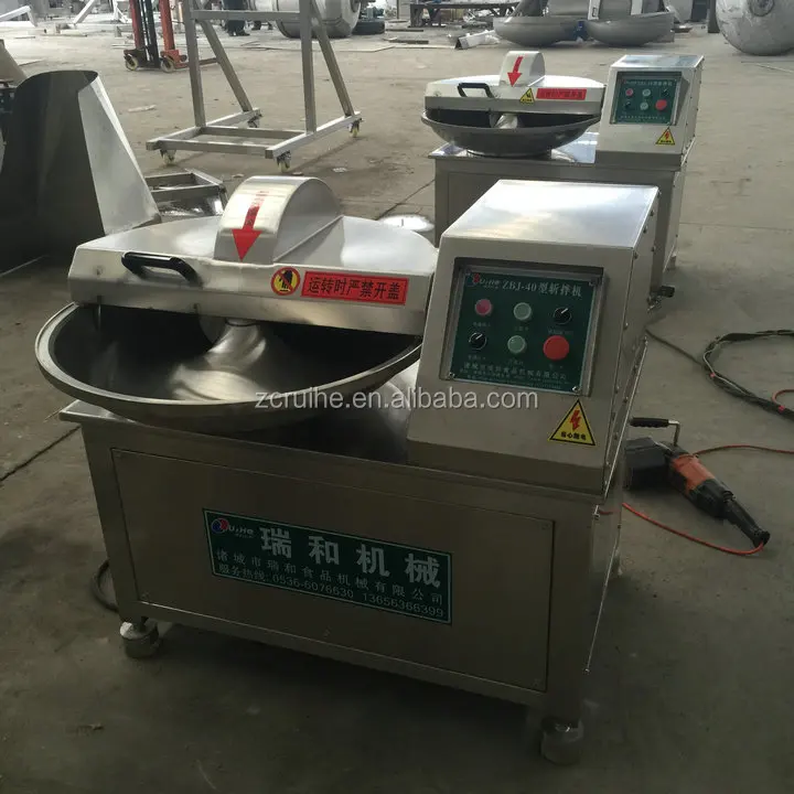 Meat Bowl Chopper For Fish Ball Meat Grinder Machine Meat Chopper Mixer