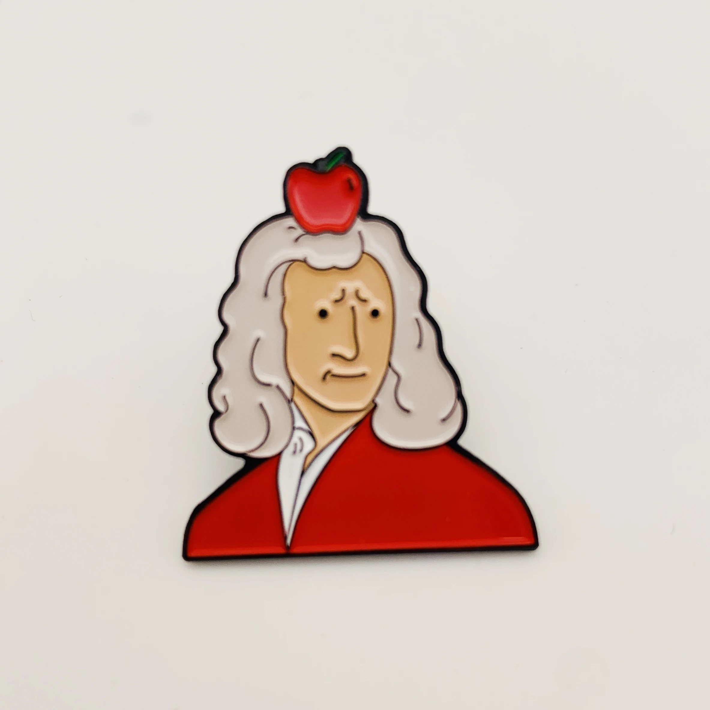 Famous people great man Creative Newton Bruce Lee Einstein Beethoven Character pin custom enamel lapel pin