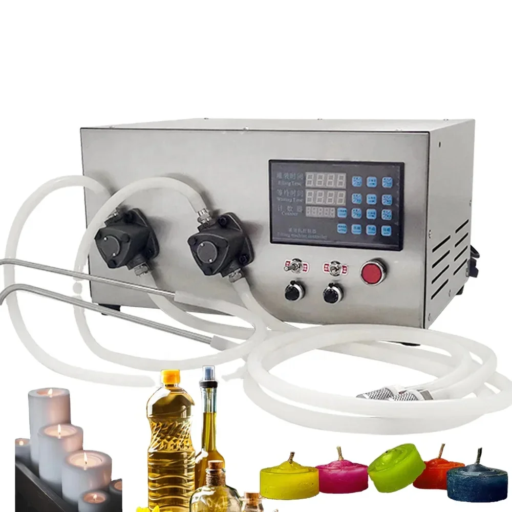 Semi Automatic Pneumatic Body Butter Paste Cream Ointment Lotion Liquid Filling Machine for Cosmetics