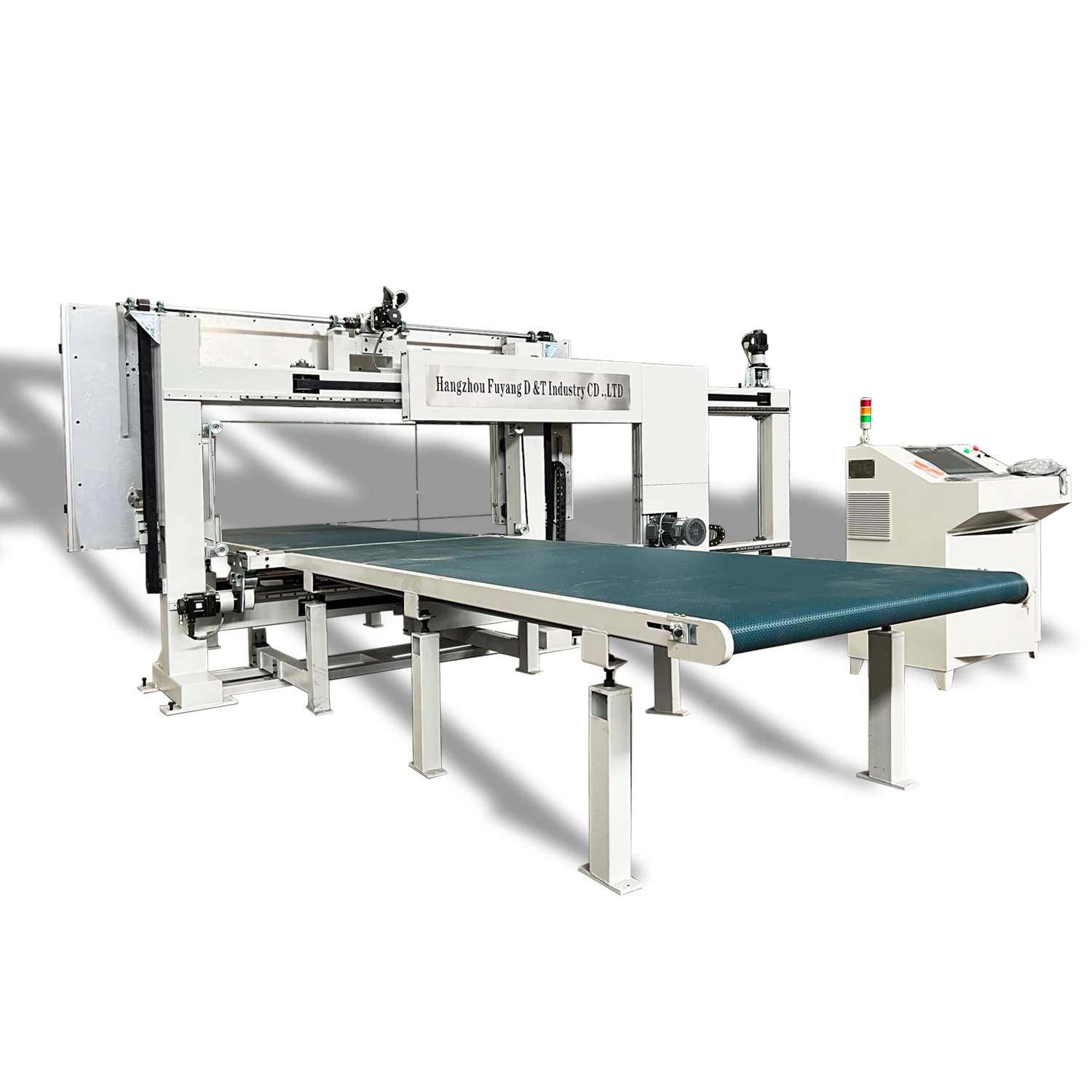 D&T CNC Foam Cutting Machine with Double Blade for mattresses pillows and furniture