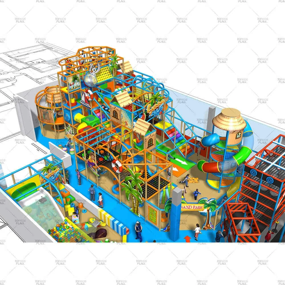 Topkidsplay New Products Toddlers Soft Play Sets Naughty Castle Indoor Play Equipment Playground