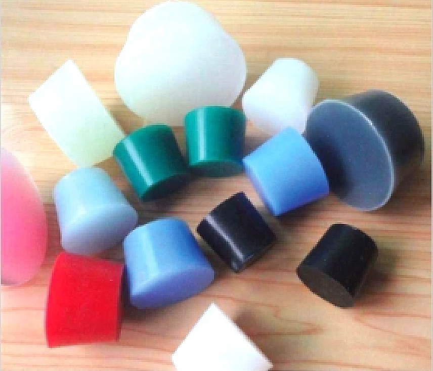 Self-lubricating silicone rubber plug sleeve thread sheath products sealing plug mixed rubber products