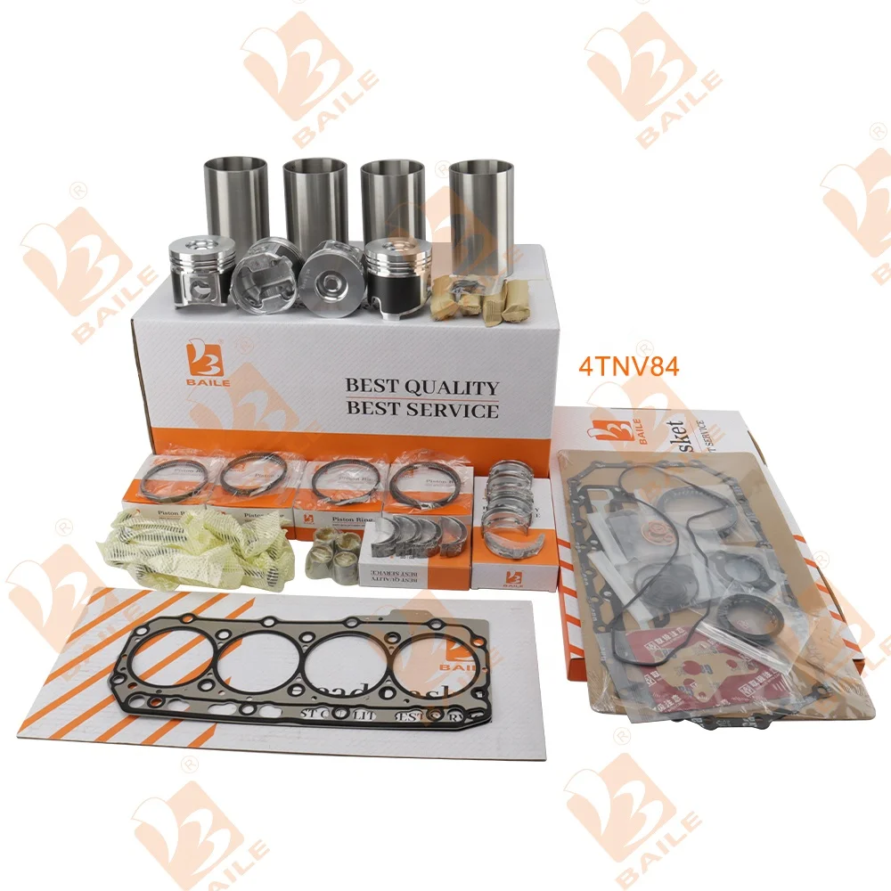 4TNV84 Rebuild Kit Overhaul Parts For 4TNV84 Yanmar Engine John Deere Tractor Excavator
