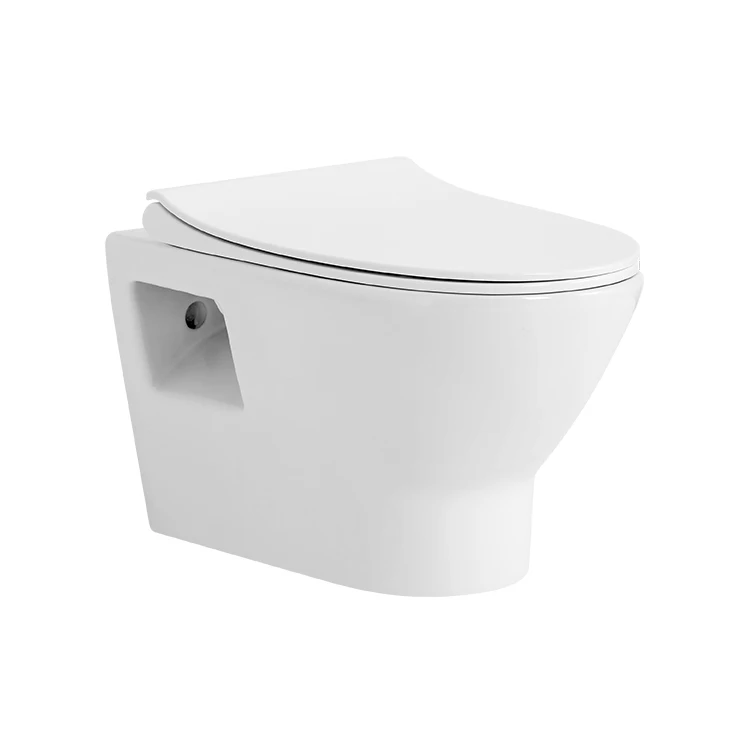Cheap Toilet Ceramic Wall Hung Inodoros Bathroom WC Rimless Europe Washroom Chaozhou Toilet Bowl