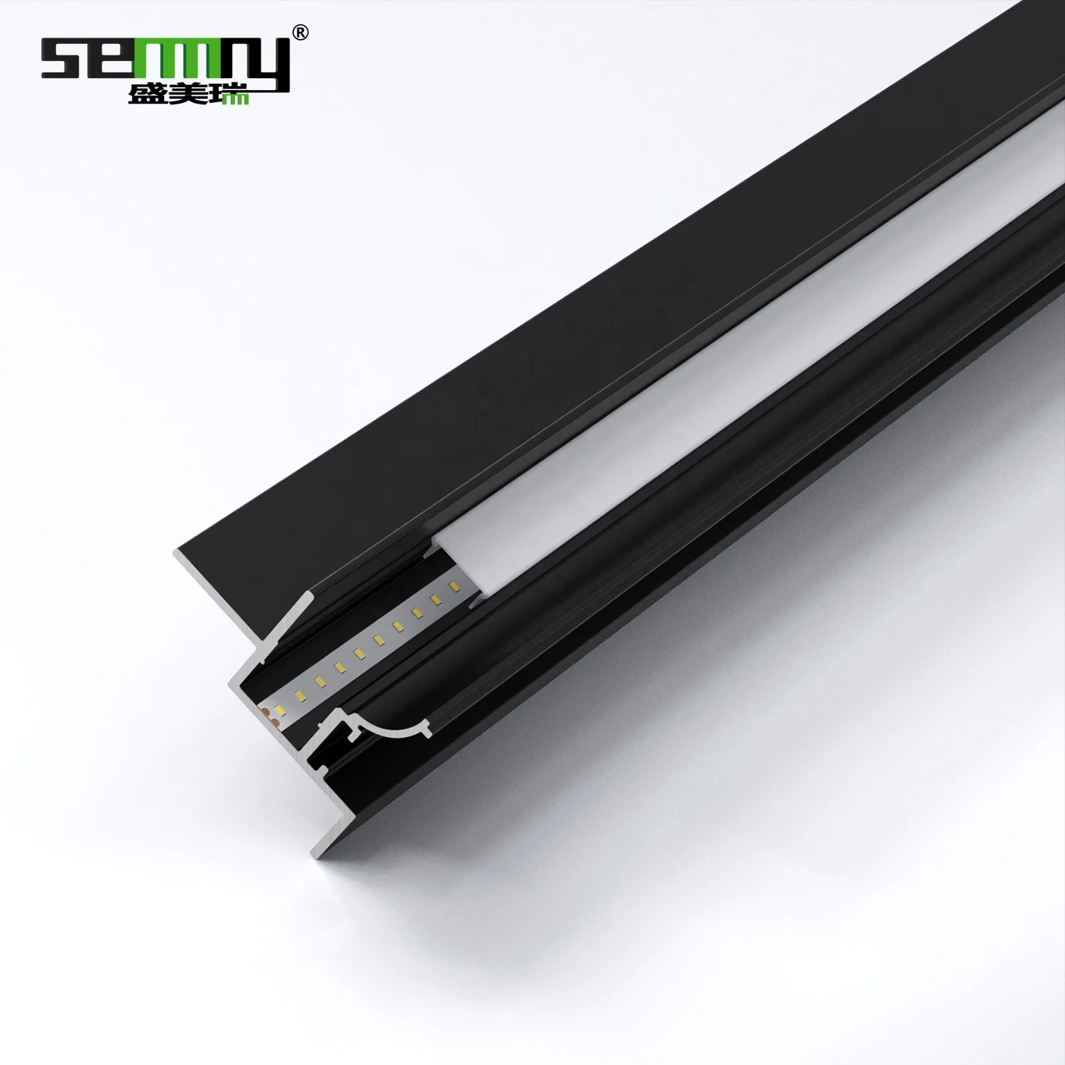 Waterproof Ceiling Light Led Strip Embedded Design for Many Occasions Aluminum Decoration