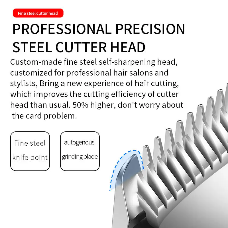 New Hair Trimmer Professional Rechargeable Cordless Barber Kemei KM-3293 High Quality Hair Trimmer With Charging Base For Men