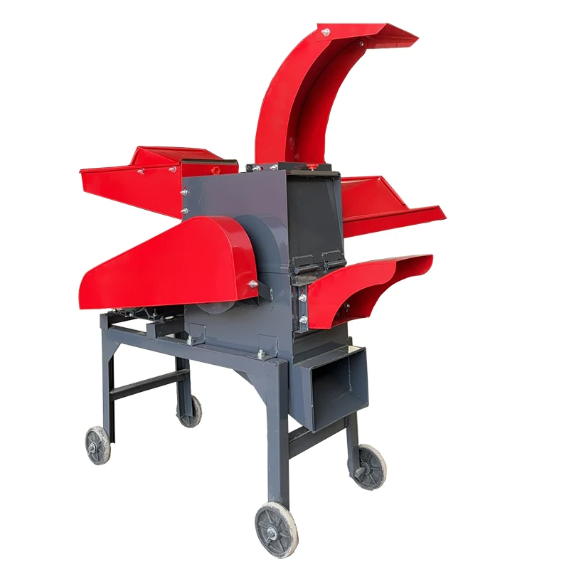 Agricultural Machinery Cattle Goat Grass Cutting Straw Silage Chaff Cutter Animal Feed Making Machine For Farms