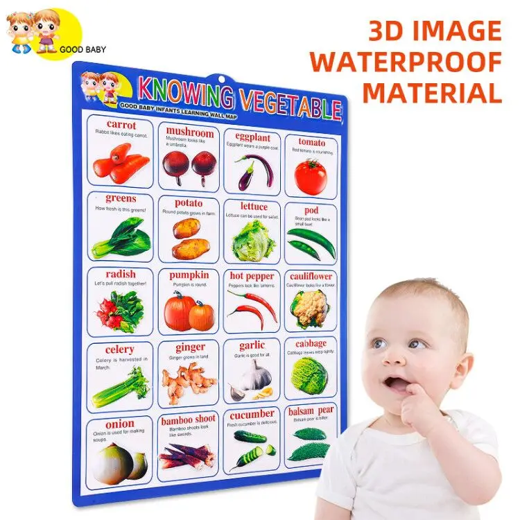 Konle Wholesale educational toys counting numbers from 1-100 learning wall charts for kids