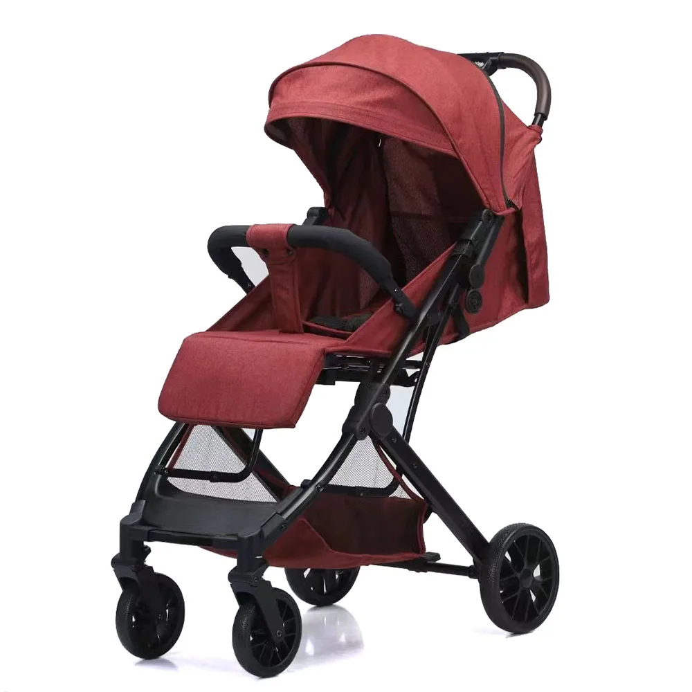 OEM 4 wheels lightweight pram doll travel system strollers walkers & carrier 2 in 1 baby stroller with carry for sale