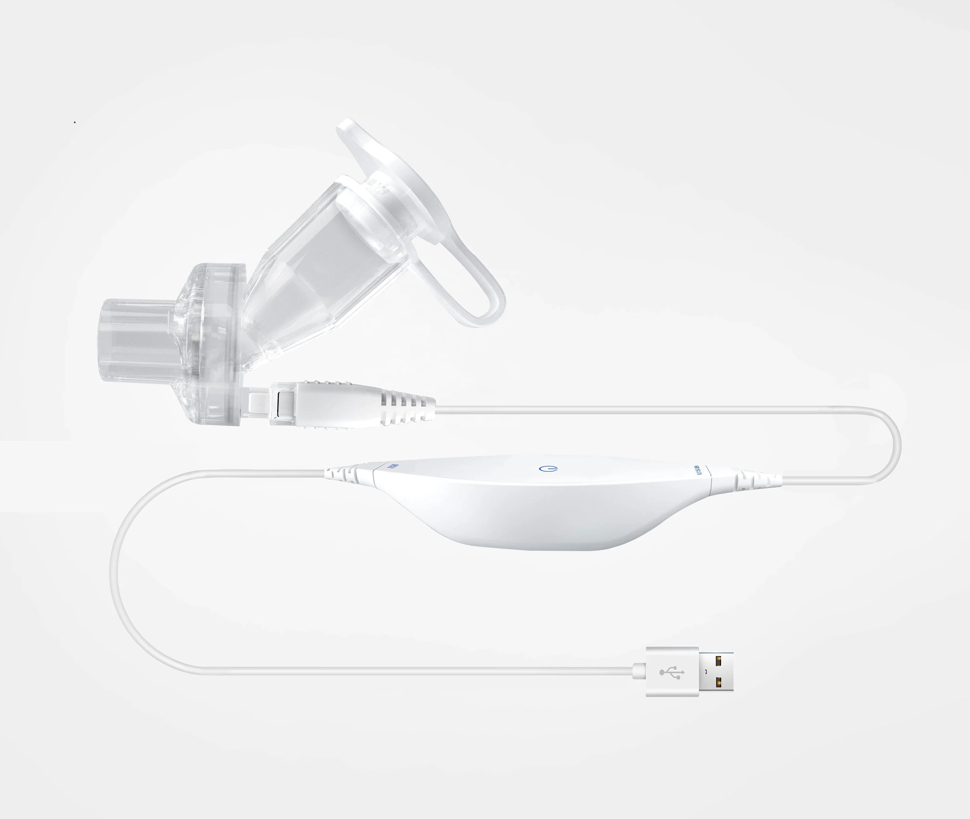 New Design Mini Mesh Nebulizer Machine Potable Inhaler USB Charging Ultrasonic Nebulizer For Home and Hospital