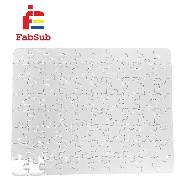 Пазл для сублимирования детей размера A5 Обучающие игрушки бумажные сублимационные пустые головоломки пользовательский узор