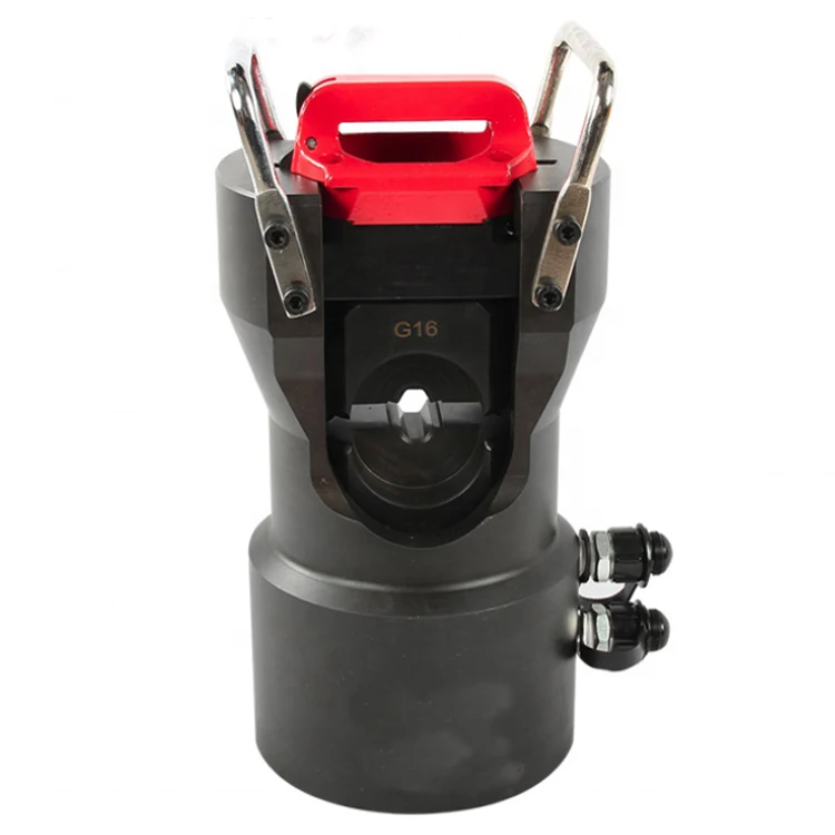 Heavy duty conductor wire hydraulic crimper head 100T hydraulic crimping tool