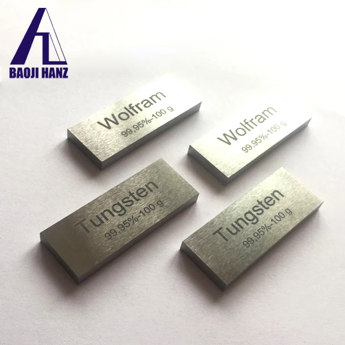 99.95% pure wolfram 2mm tungsten plate/ sheet for sale