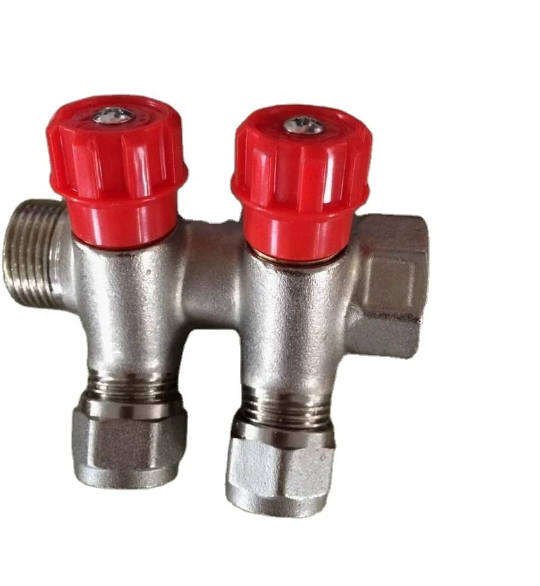 TUBOMART OEM Brass Pex Water Manifolds and Under Floor Heating Manifolds for Pex Al Pex Under Floor Heating Pipe with Hvac Tool