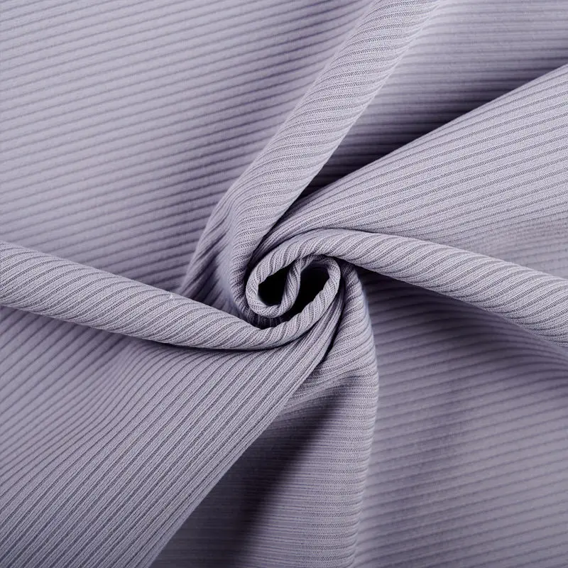 High Quality Nylon 88%, spandex 12% Cycling Sports Rib Fabric Knit Ripstop Nylon Fabric