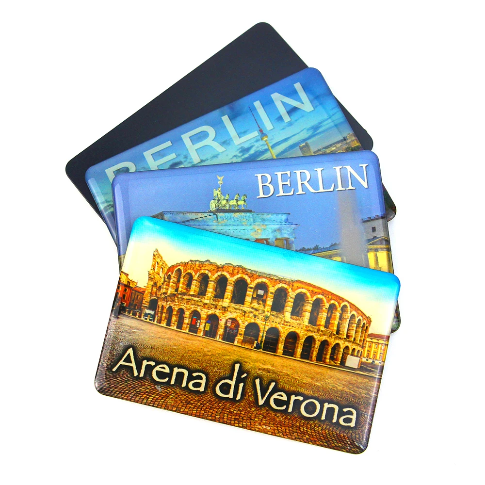 0.01 USD Sample Custom Germany Berlin Imanes Nevera Paises Bahrain Souvenir Fridge Magnets