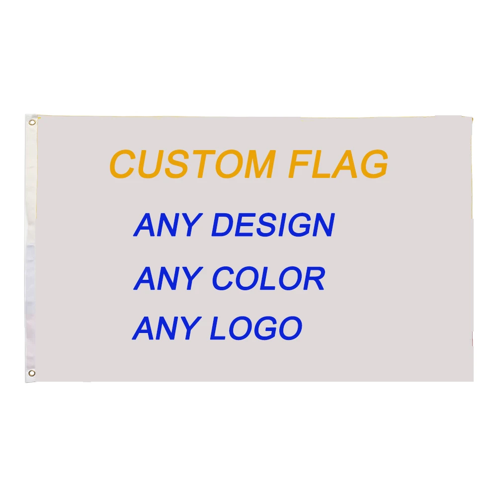 Flag Manufacturer Fast Delivery 100%Polyester CMYK Sublimation Printing Large 3x5FT Custom Flags