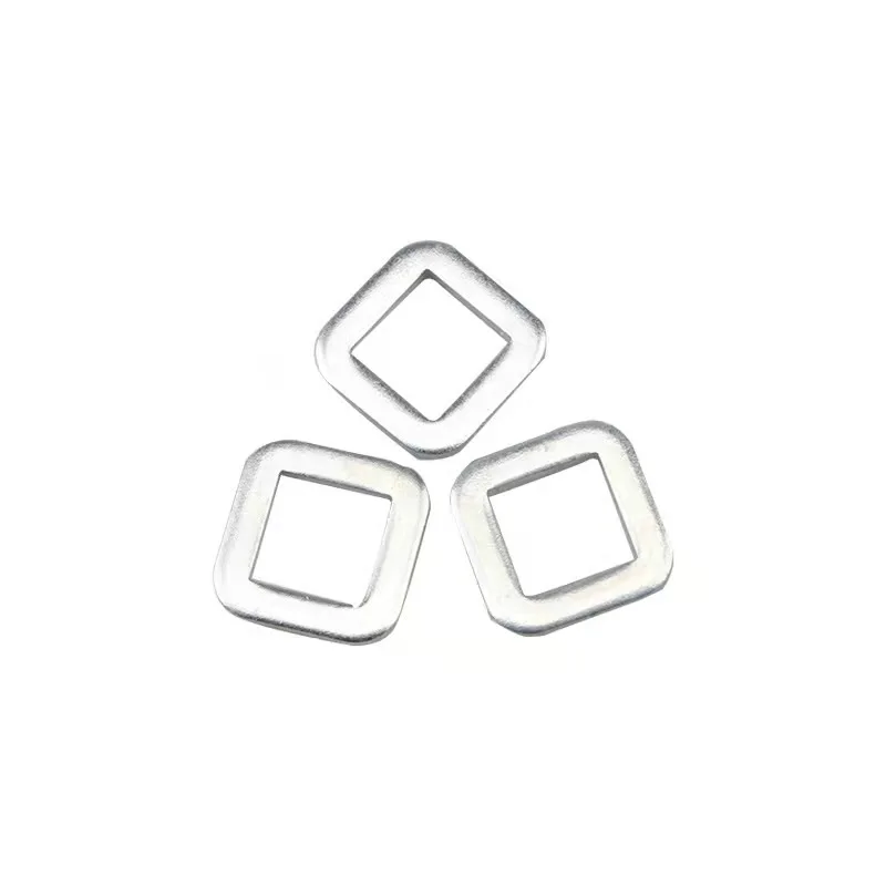 Spot direct sale stamping gasket metal washer round piece square piece