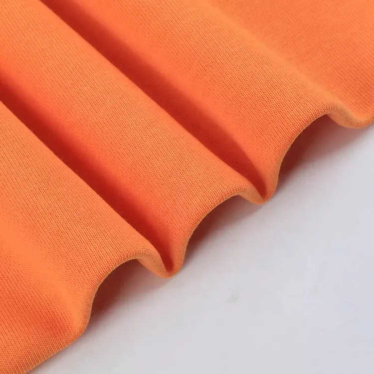 Мягкая Толстая толстая ткань для кожи 440GSM 100% хлопковая толстовка с капюшоном французская махровая одежды