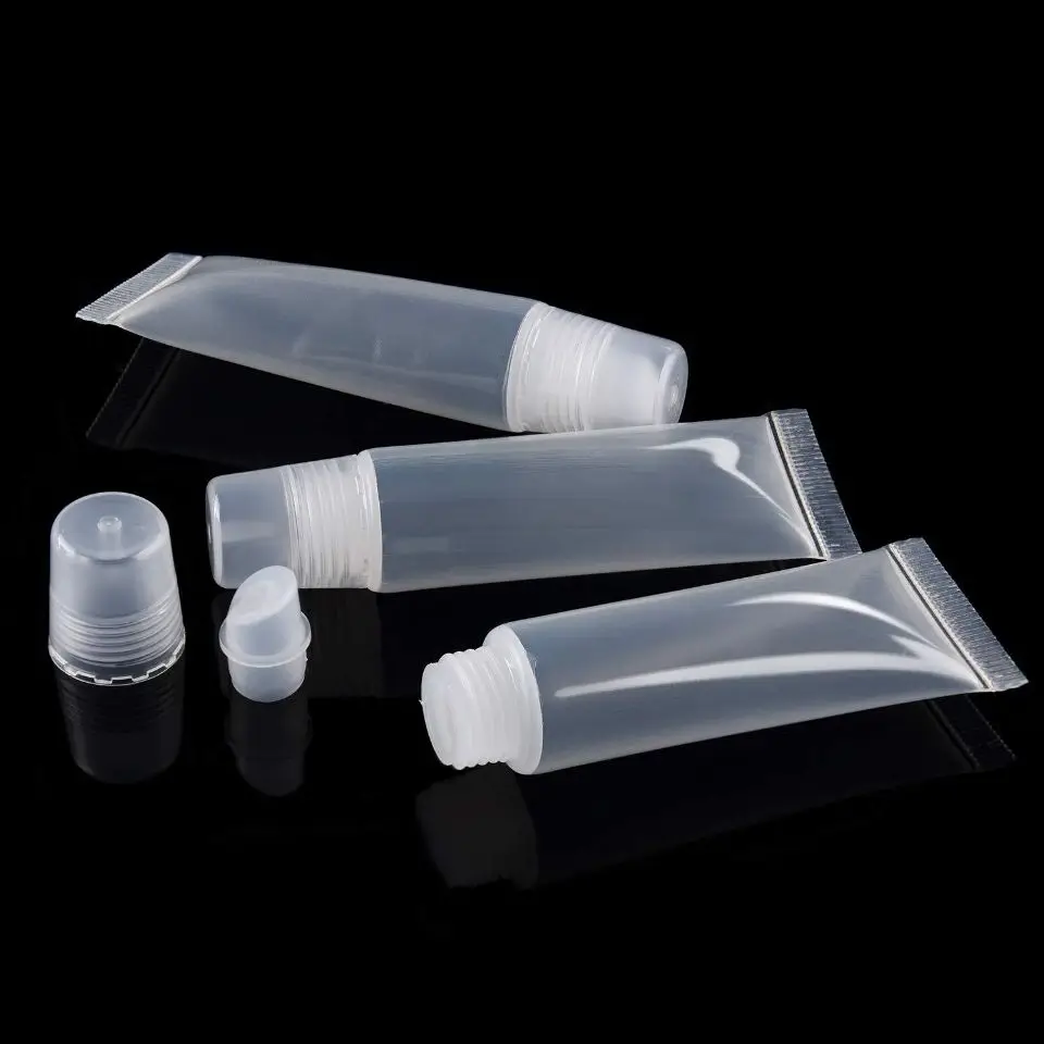 wholesale price customize color lip gloss tube competitive price empty squeeze tube lip gloss 10ml 15ml