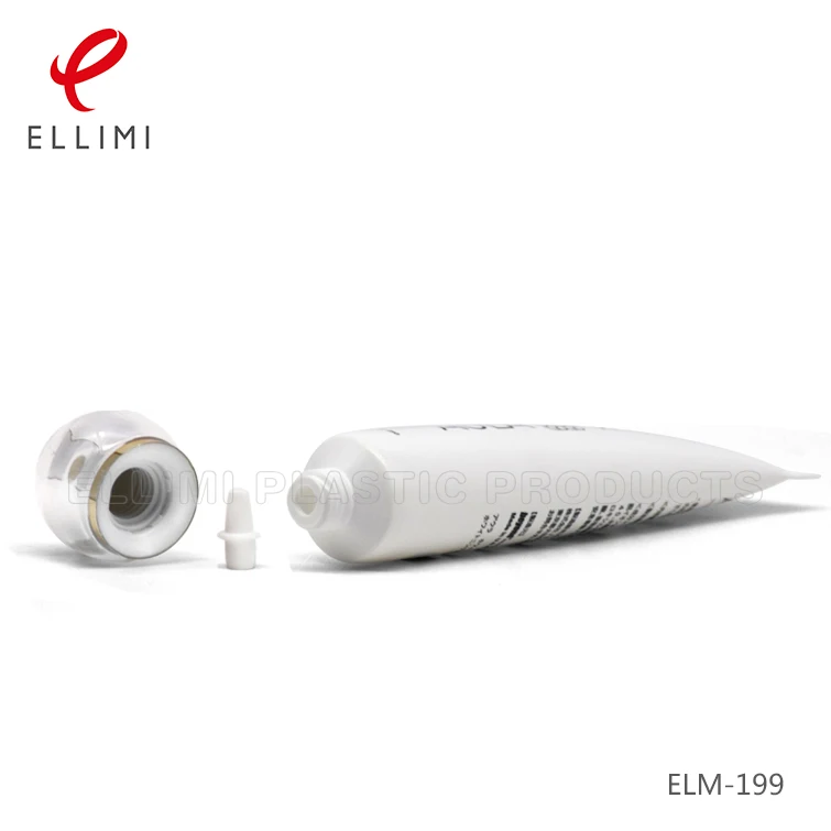 22mm Acrylic Sphere Cap Soft Tube ELM-199 offers a sophisticated solution for cosmetic packaging needs.
