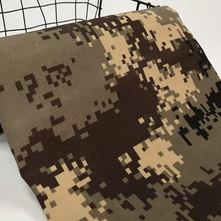 Gabardine Best price Factory 100% Polyester waterproof camouflage fabric camouflage printed fabric