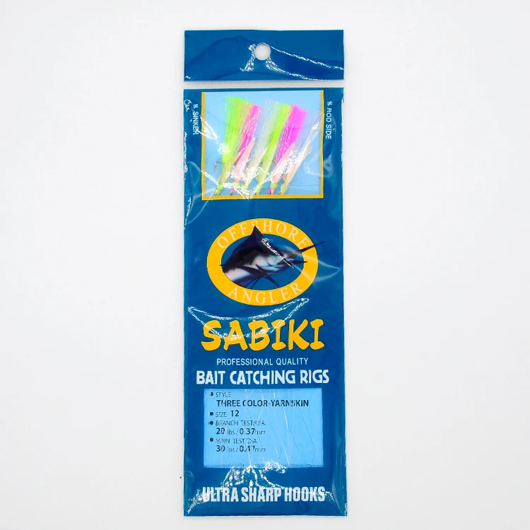 
 Светящиеся морские следы приманки flasher sabikis для рыбалки от производителя морской скумбрии jig оптом  