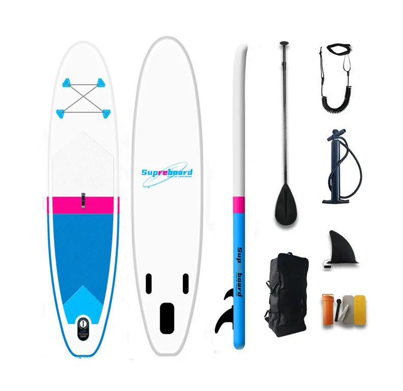 Популярная летняя надувная доска для серфинга со стандартными и дополнительными