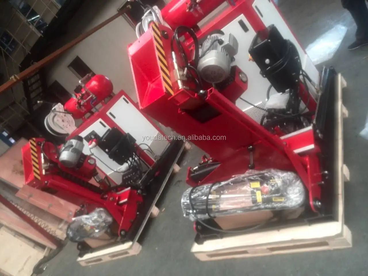 Automatic mobile truck tyre changer fot truck tire emergency service